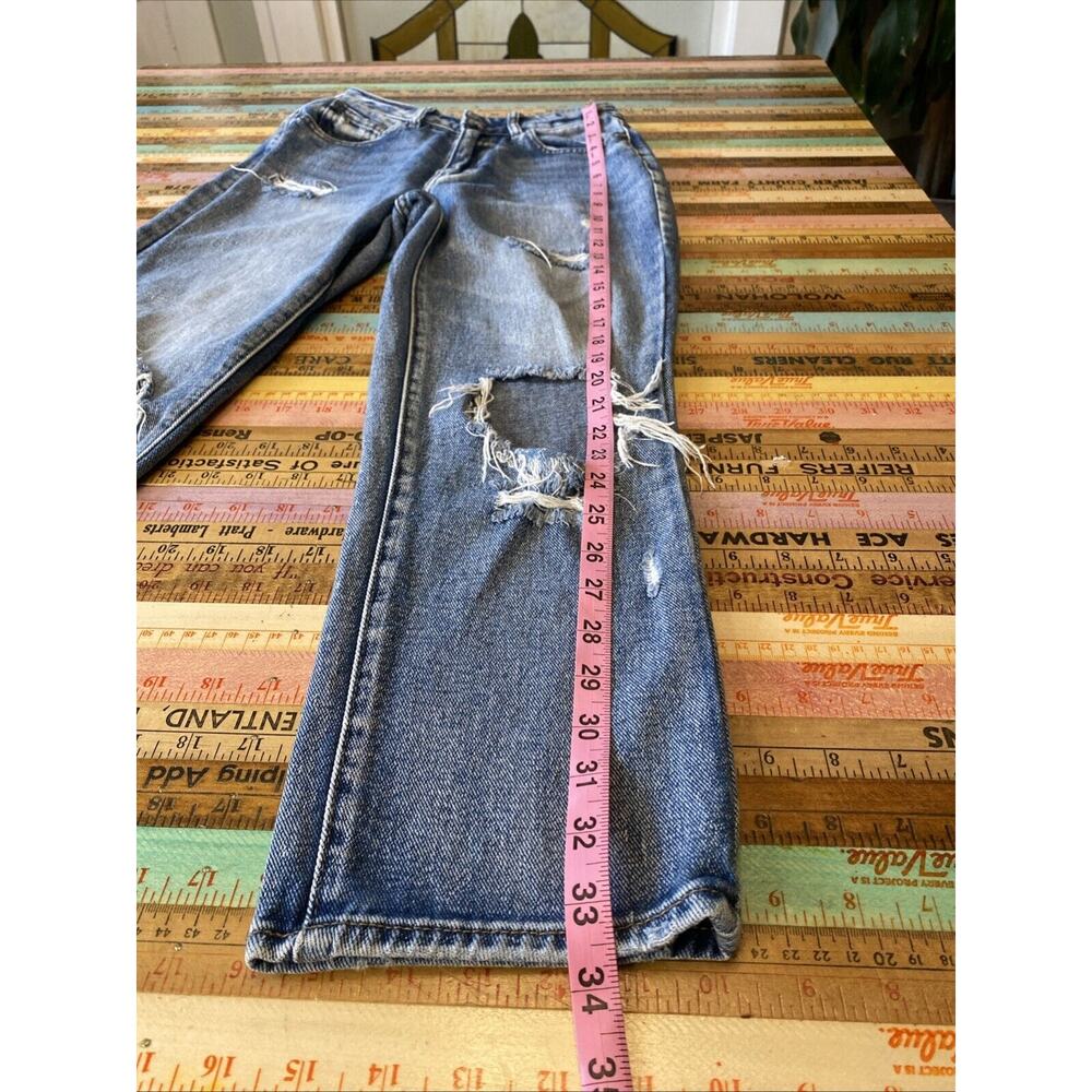 ZARA Pac Sun Women's 24 00 High Rise Jegging Distressed Lot of 2 Jeans Denim - Picture 4 of 14